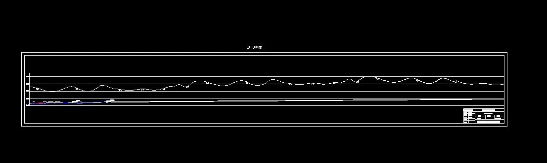 采区巷道剖面图