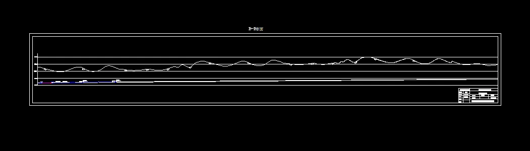 采区巷道剖面图