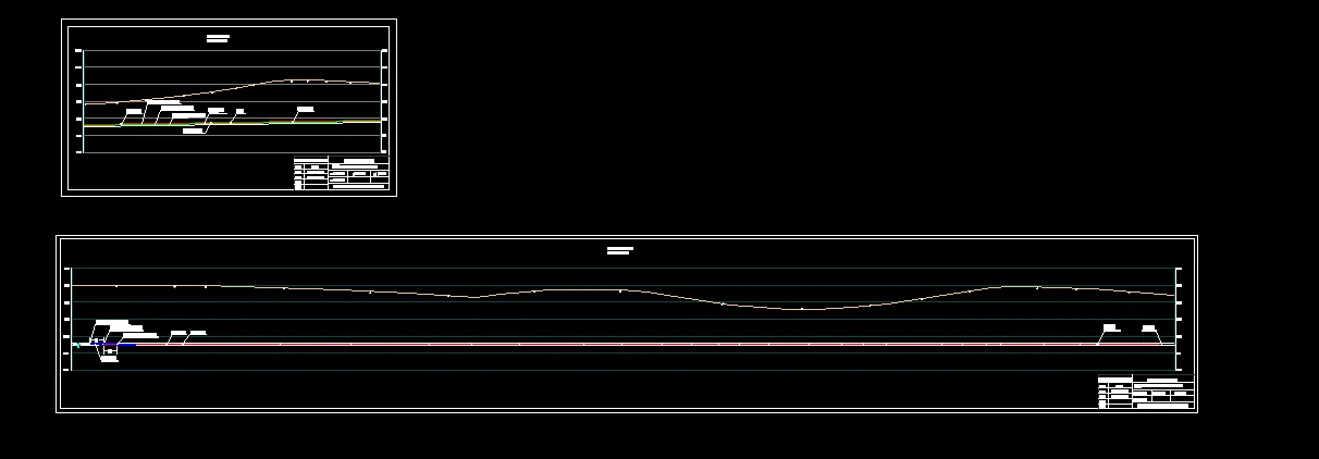 采区巷道剖面图