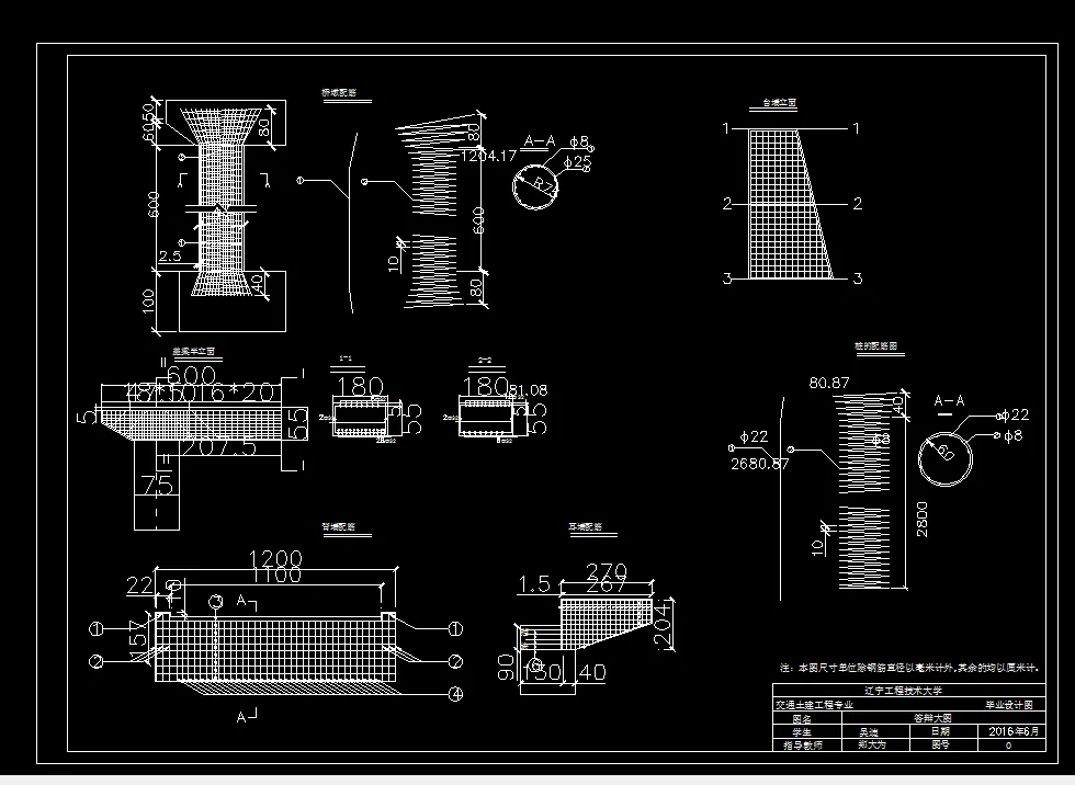 E885-马家屯桥下部结构设计