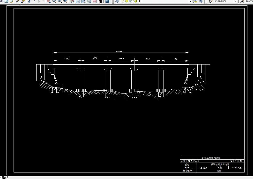 桥墩桩钢筋构造图