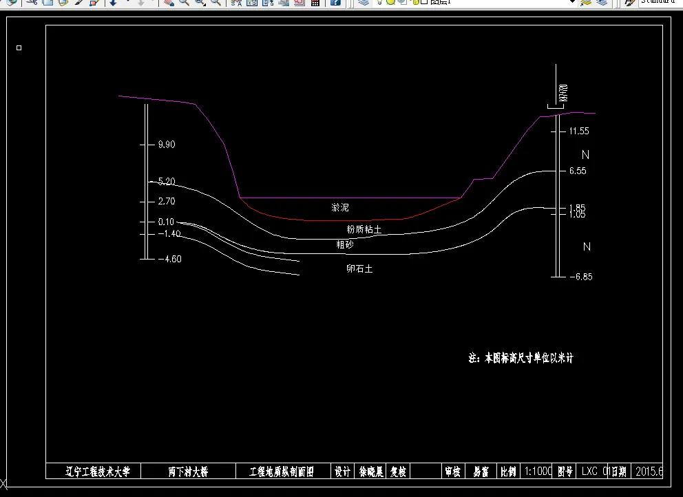 E911-两下村大桥下部结构设计