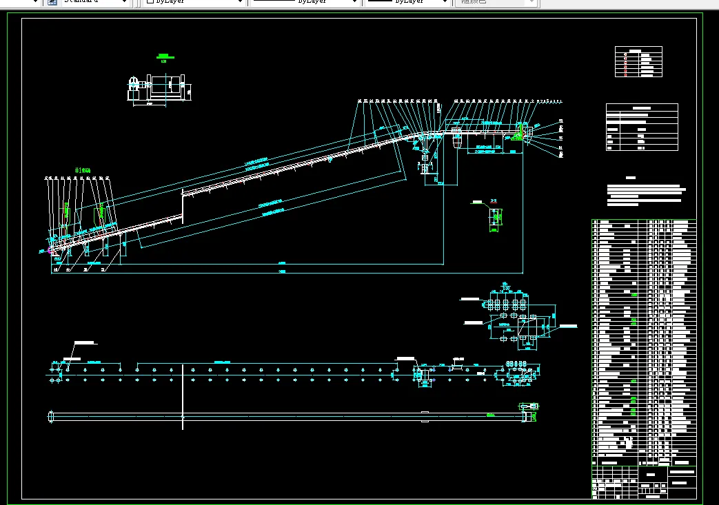 F098-DTⅡ型皮带运输机设计
