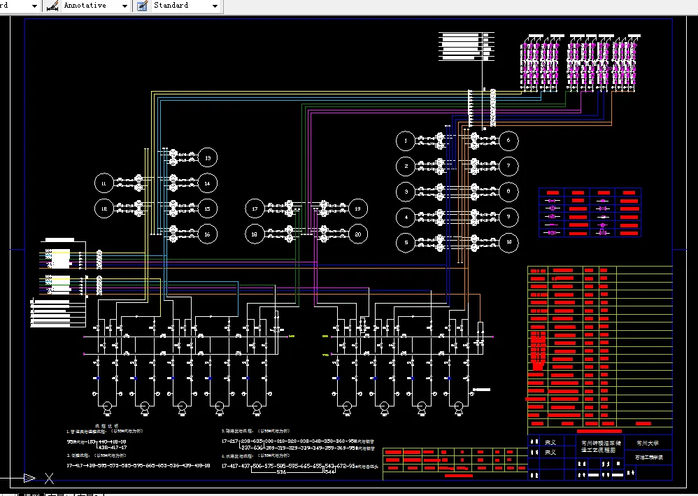储运工艺流程图