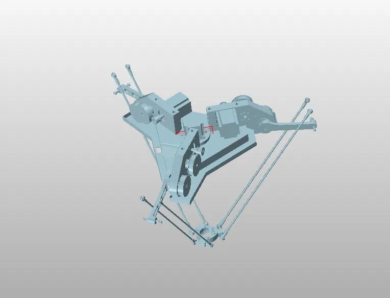 F398-三自由度Delta并联机器人的设计与仿真[含三维图]