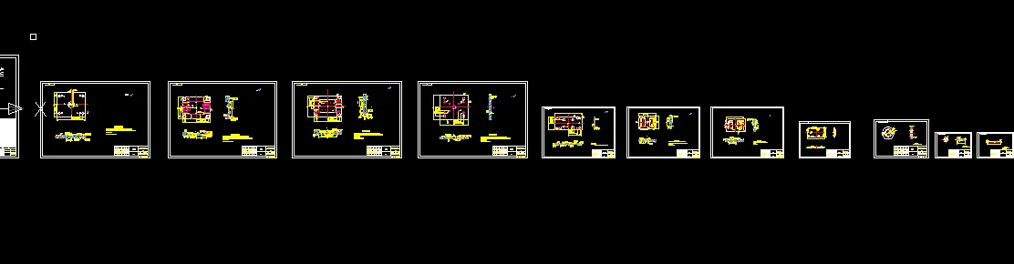 11张模具零件图
