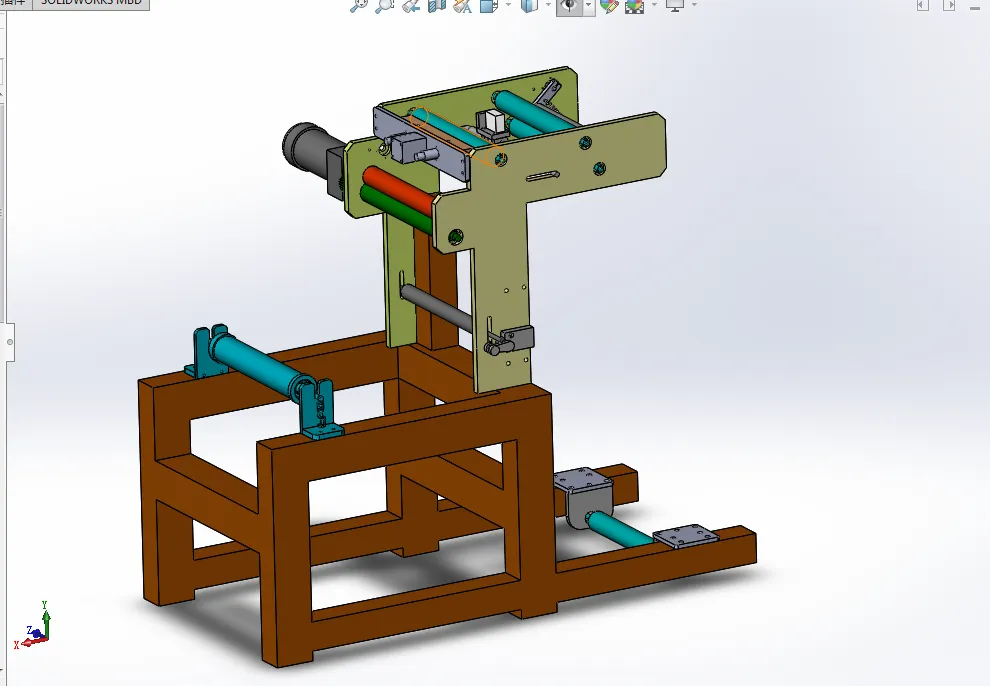 F618-自动间隙式封口膜传送机构的设计[含SW三维图]