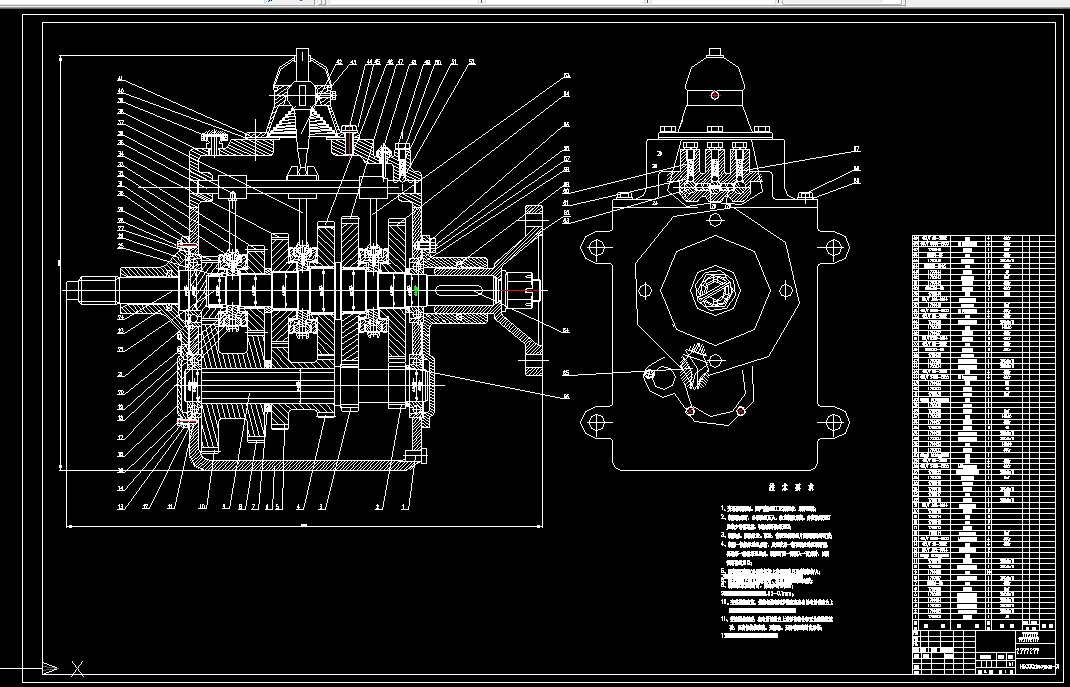 T778-东风EQ1092轻型货车变速器设计