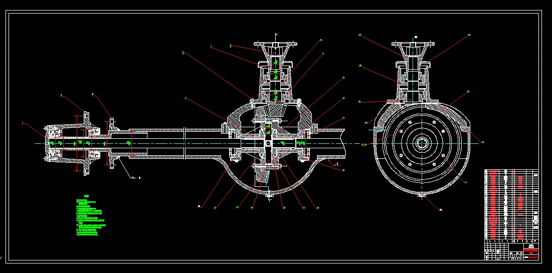 T805-长安牌SC1050KW31型载货汽车后驱动桥的设计
