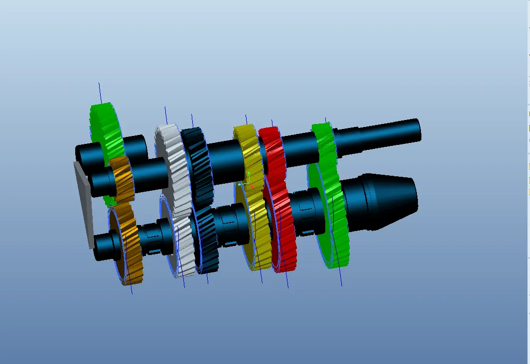 T893-基于ProE与ANSYS的奇瑞A516轿车变速器设计