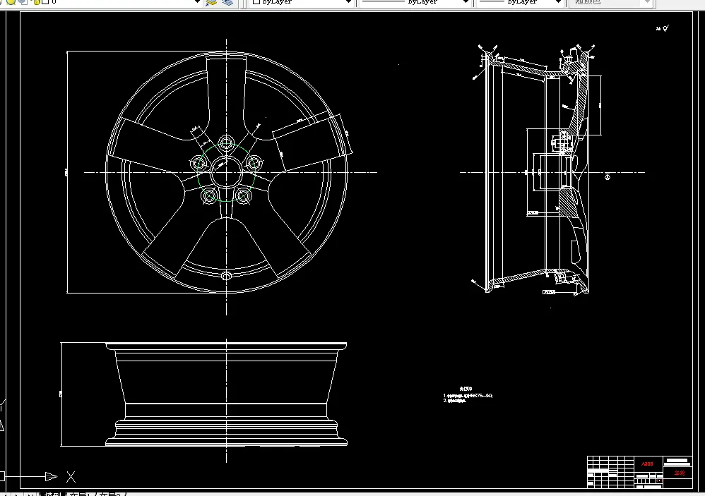 T898-基于有限元分析的轿车铝合金车轮设计