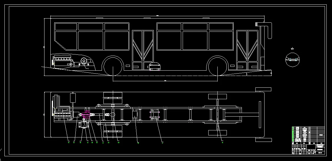 T912-HD6120混合动力城市客车总体设计