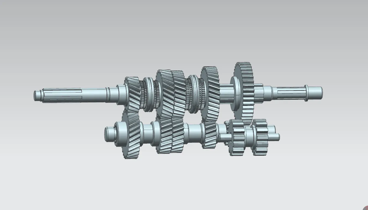 T943-轻型货车三轴五档手动变速器结构设计[含三维图]
