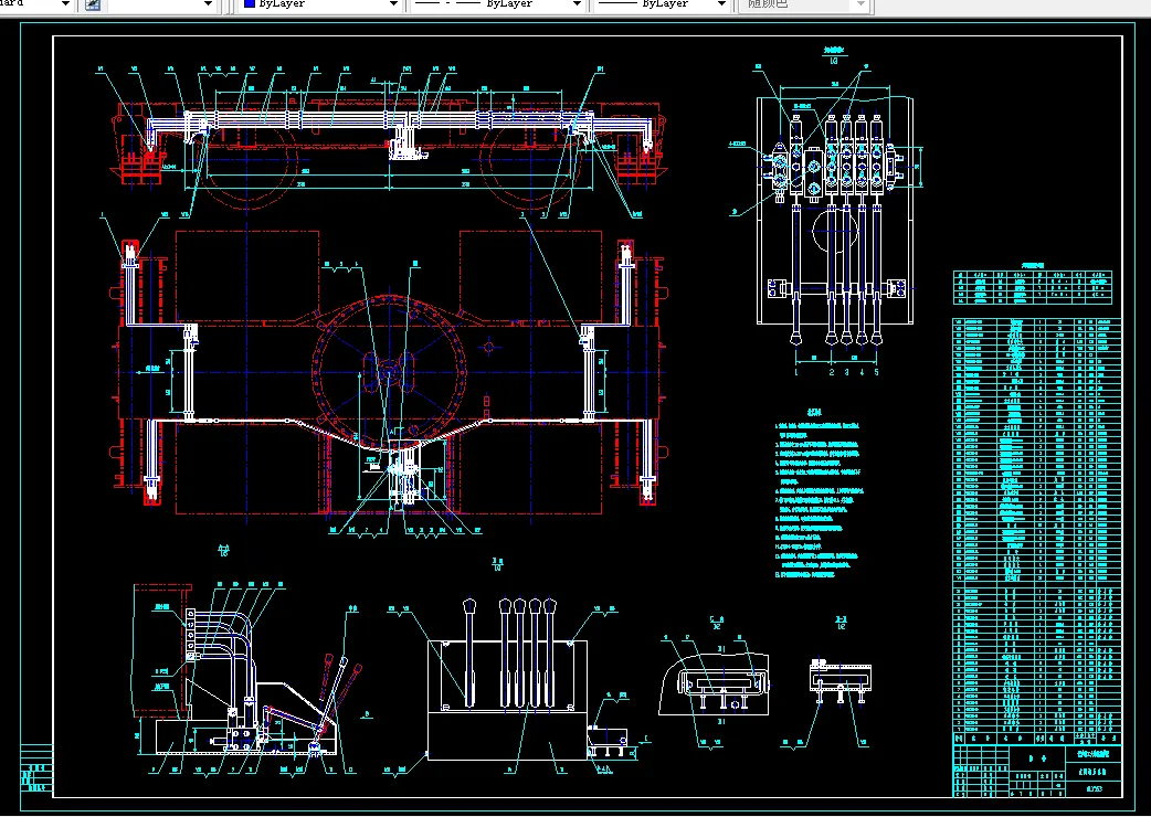 支腿油路安装图