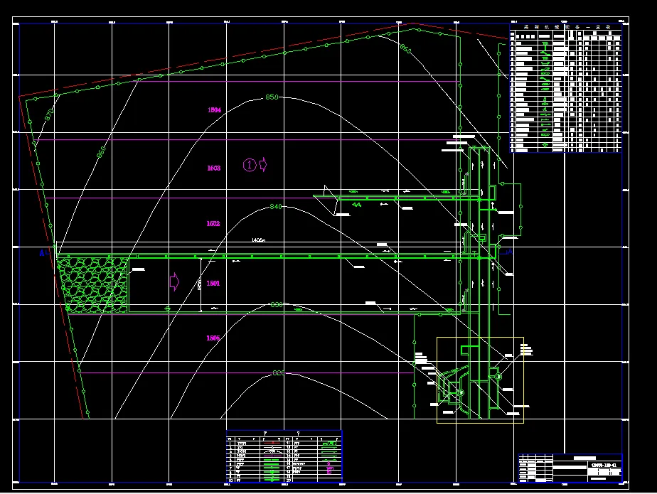 巷道布置平面图