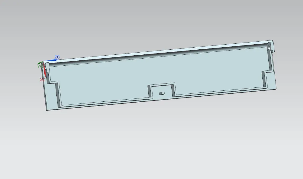 U108-TCL2165彩电调谐器盖板模具设计