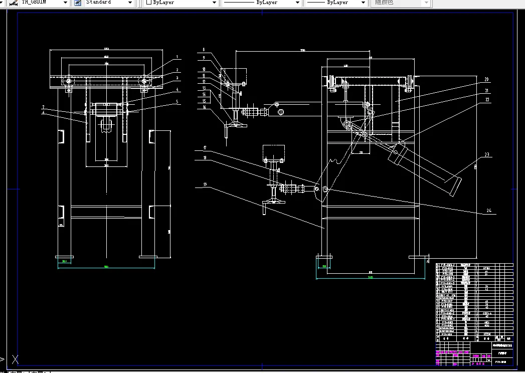 U146-换桶断丝器纺丝组件推举装置的设计