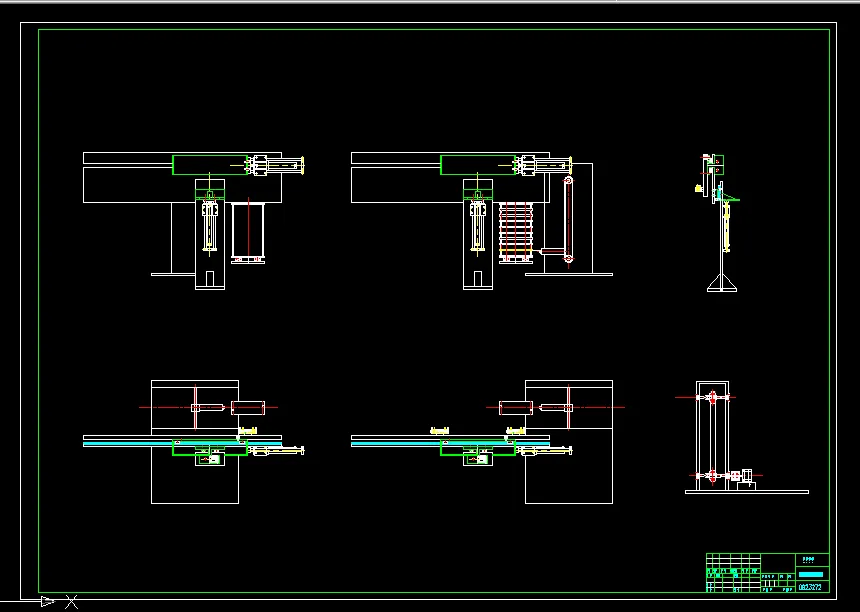 V035-自动排向机改造研究--石墨舟仓结构设计