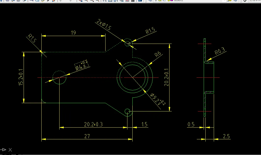 V142-锁芯套冷冲压工艺及级进模设计