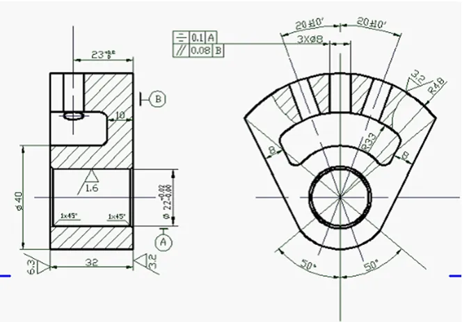 V199-摆块的加工工艺及钻3-Φ8孔的钻床夹具设计