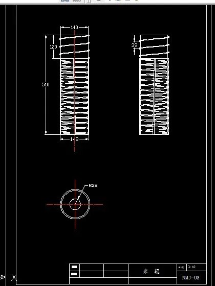 铁辊装配体(零件）
