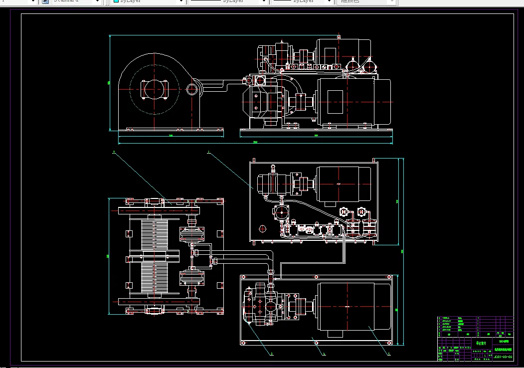V325-400KN液压绞车液压系统设计