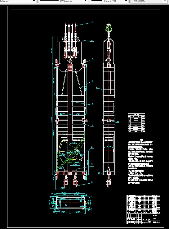 V335-煤矿专用提升容器设计--箕斗导向装置设计