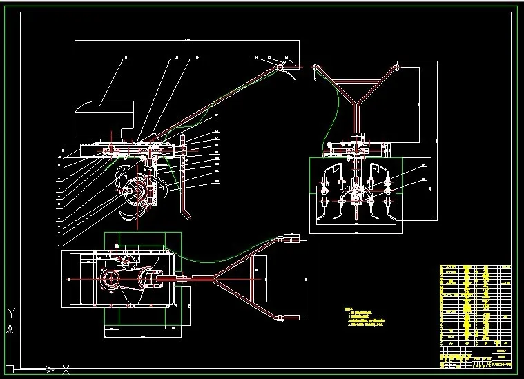 R672-小型微耕机设计