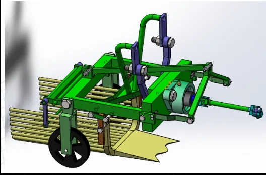 R673-振动式马铃薯收获机的设计[含三维图]