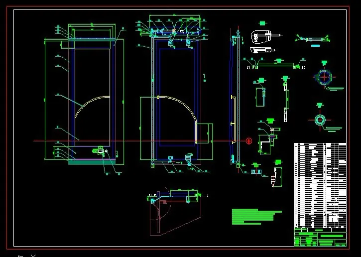 R675-城市客车乘客门设计-车门