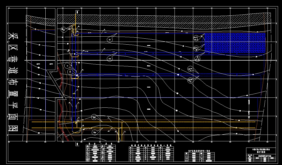 巷道布置平米图