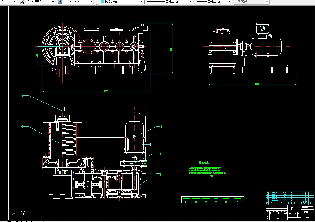 V422-慢速小绞车设计