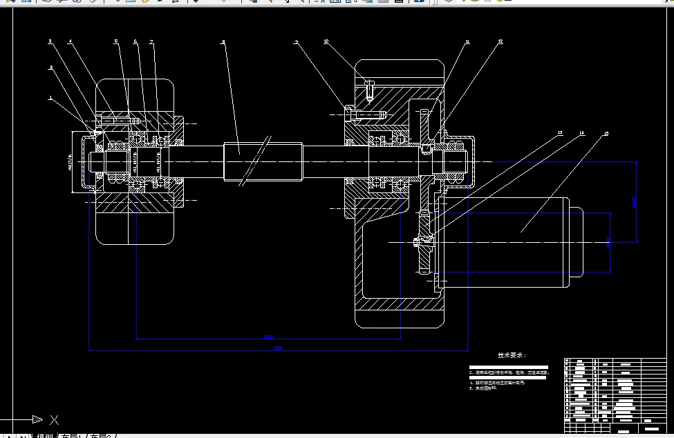 滚珠丝杆装配图