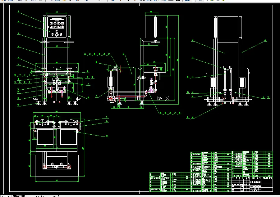 W204-啤酒桶清洗机的设计及PLC控制
