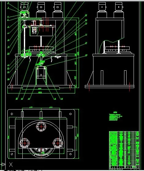 R715-多工位内孔毛刺电解去除机床设计