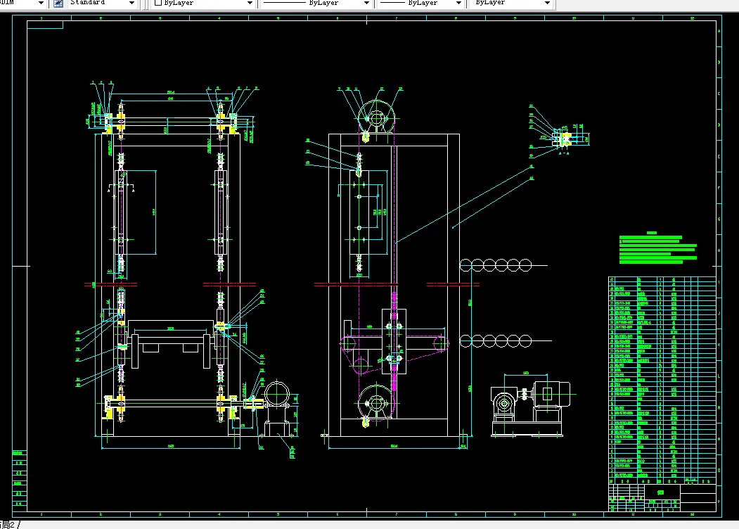 W262-链式提升机的机械结构设计及其电气控制