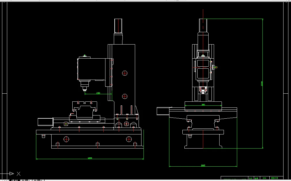 W315-ZX5725钻铣床主轴上下往复装置设计