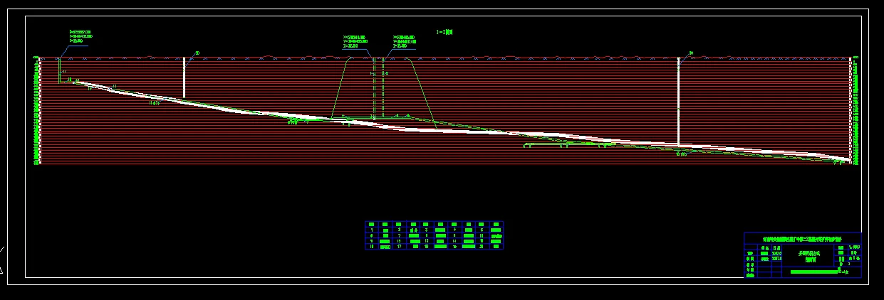 开拓方式剖面图