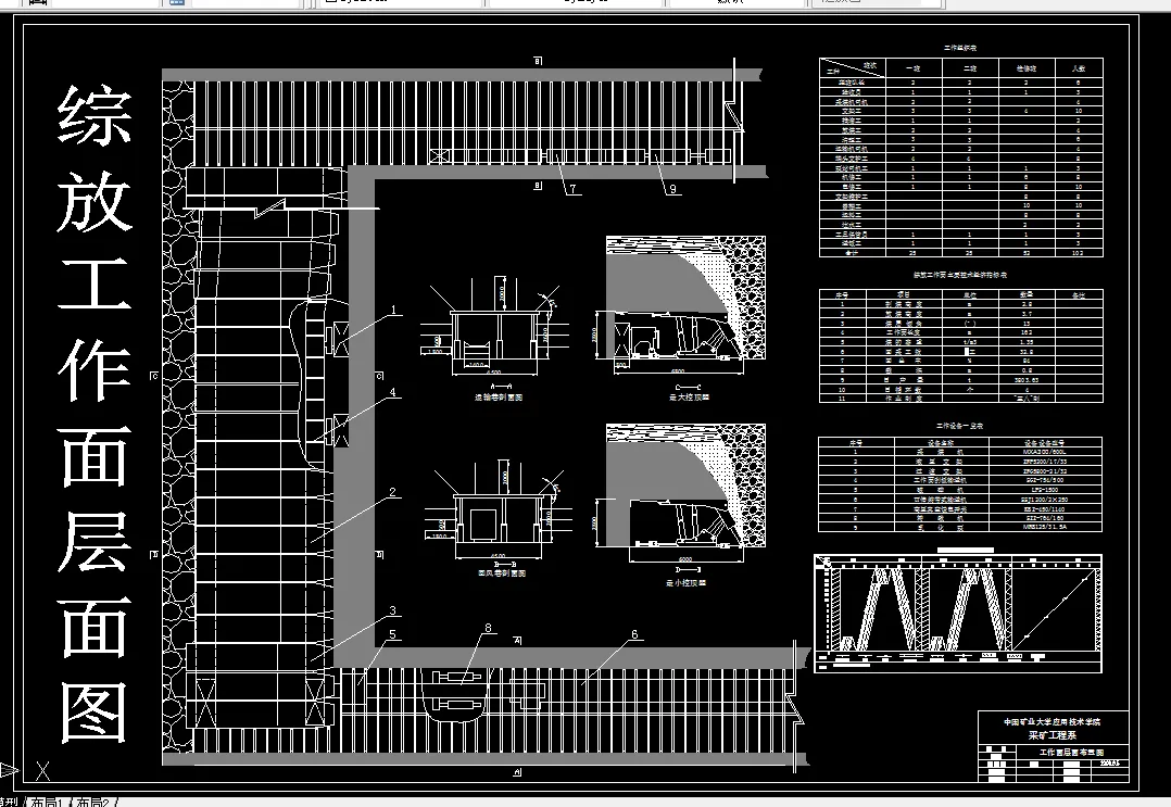 W361采矿工程毕业设计（论文）-羊东矿井1.2Mta新井设计