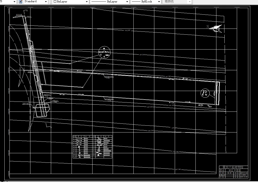 巷道布置平面图