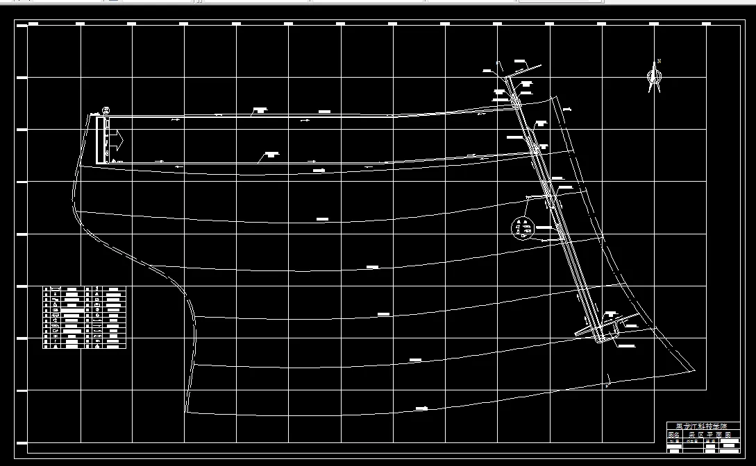 巷道布置平面图