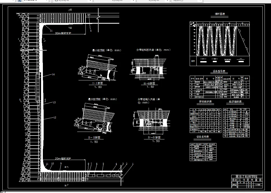 W414采矿工程毕业设计（论文）-鸡西哈达煤矿0.9Mta新井设计