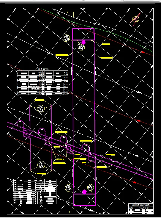 巷道布置平面图