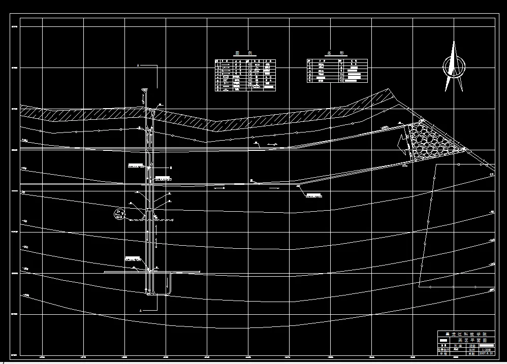 巷道布置平面图