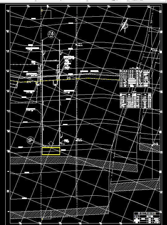 巷道布置平面图