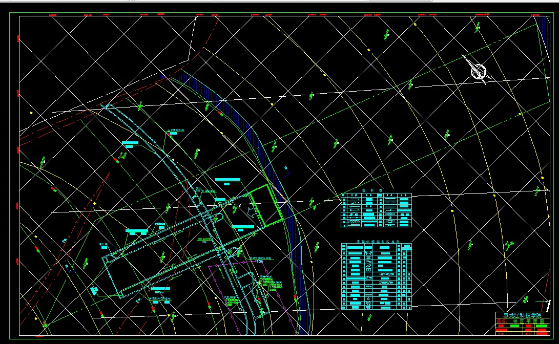 巷道布置平面图