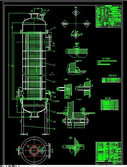 R754-流量为130th的立式蒸汽冷凝器的设计