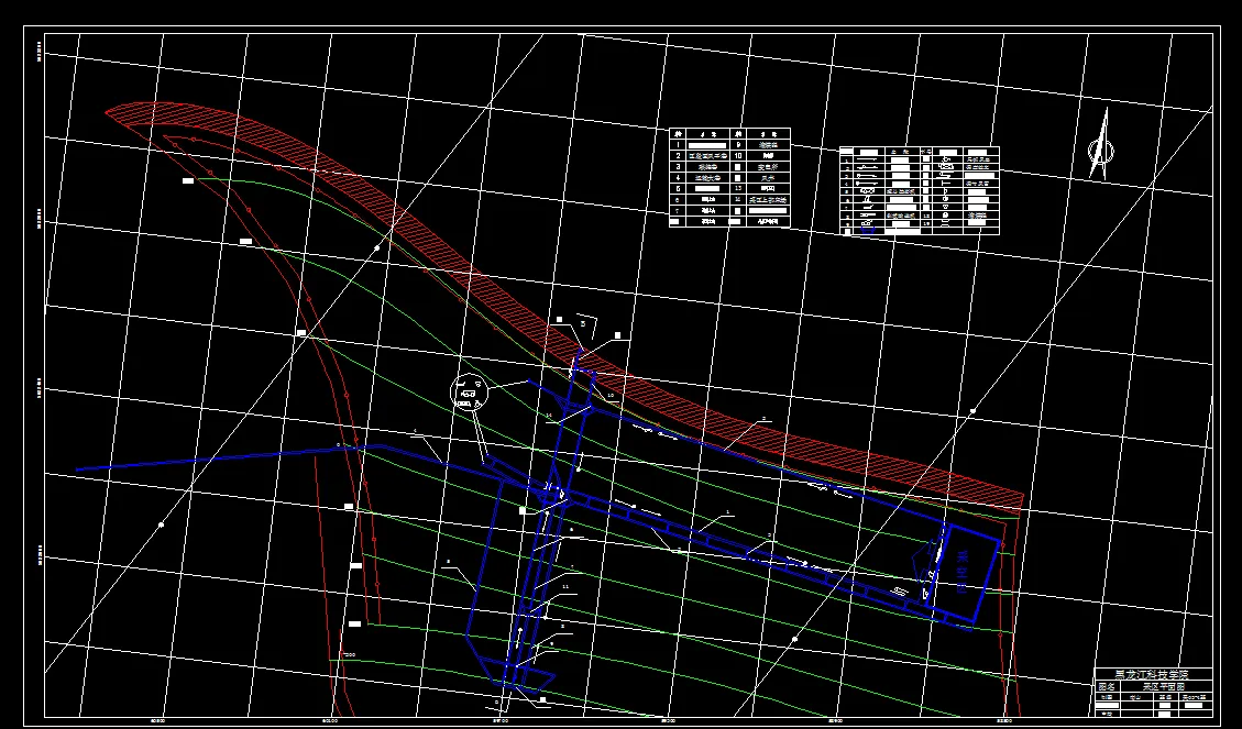 巷道布置平面图