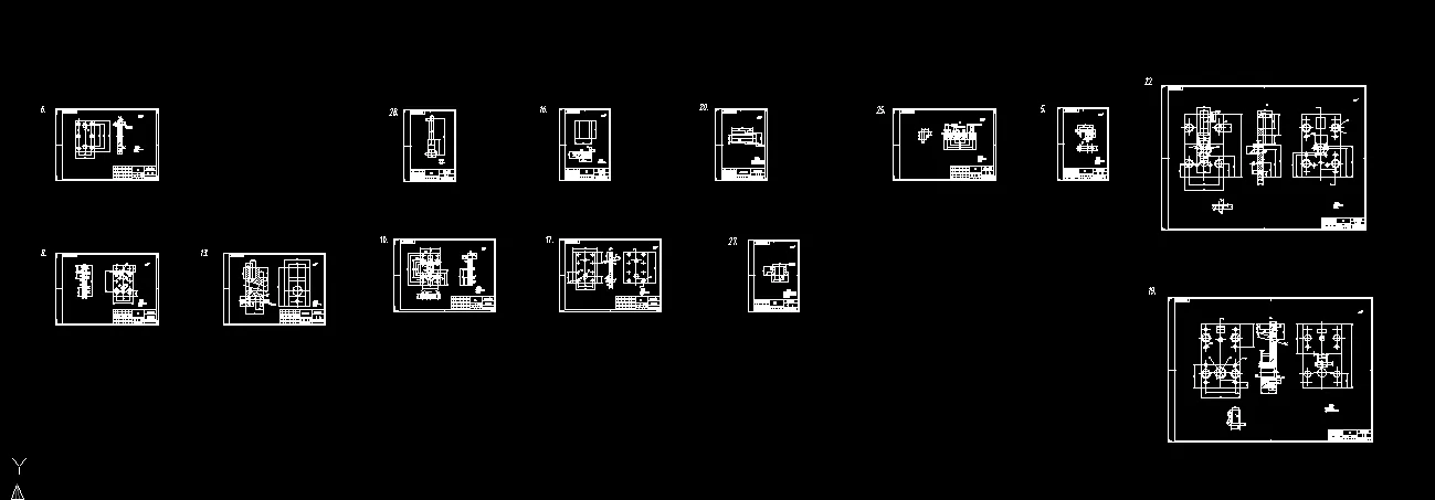 13张模具零件图