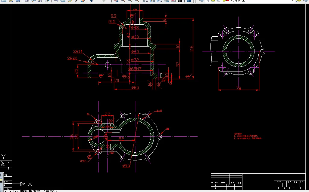 W711-液压系统中截止阀的钻孔夹具设计